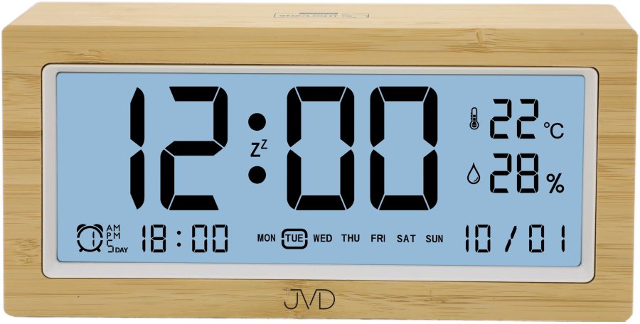 Budíky JVD Budík do sítě SB2897 - Hodiny a&nbsp;budíky Budíky