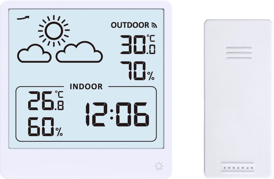 Budíky JVD Budík do sítě SB3347.1 - Hodiny a&nbsp;budíky Budíky