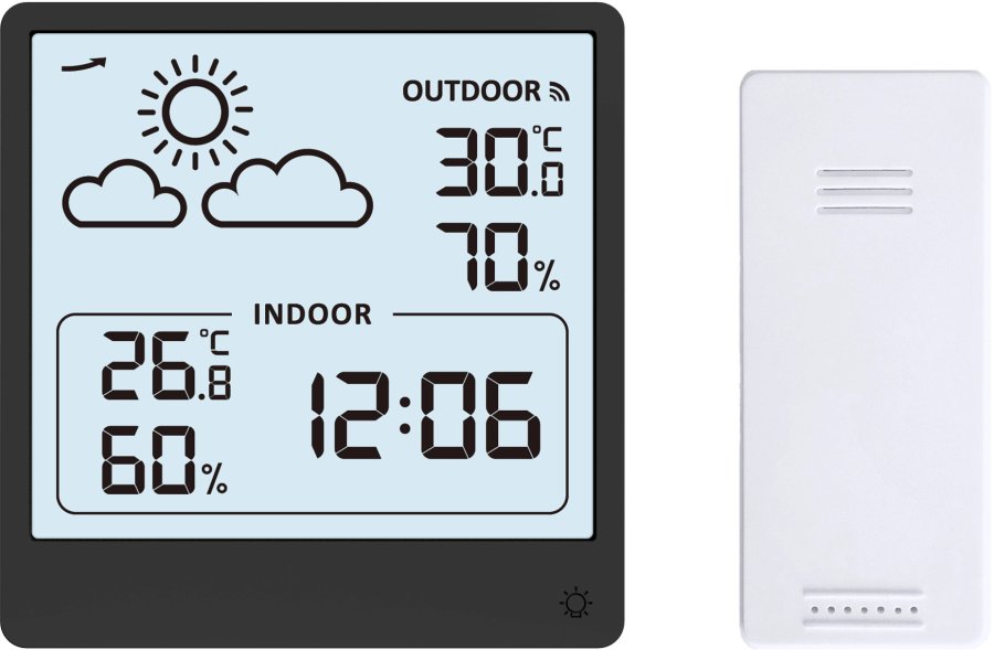 Budíky JVD Budík do sítě SB3347.2 - Hodiny a&nbsp;budíky Budíky
