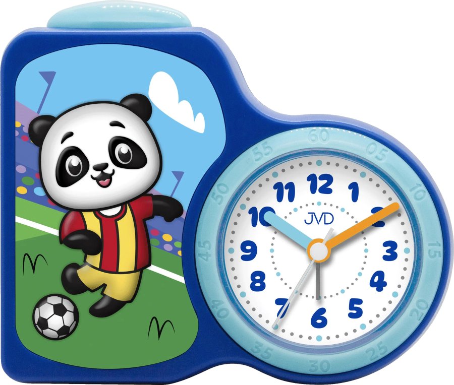 Budíky JVD Dětský budík s plynulým chodem SRP163.4
