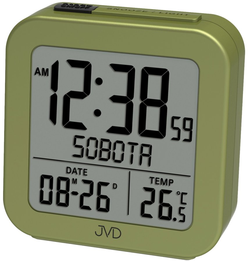 Budíky JVD Rádiem řízený budík RB9370.3 - Hodiny a&nbsp;budíky Budíky