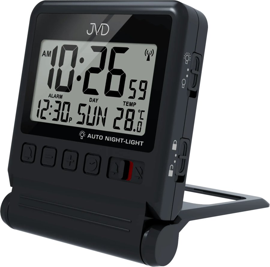 Budíky JVD Rádiem řízený cestovní budík RB9391.2
