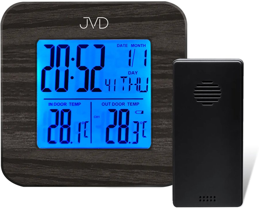 Budíky JVD Digitální budík SB2002.2 - Hodiny a&nbsp;budíky Budíky