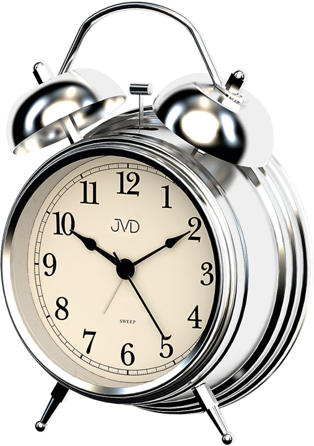 Budíky JVD Ručkový budík s&nbsp;mechanickým zvoněním SRP2217.1 - Hodiny a&nbsp;budíky Budíky