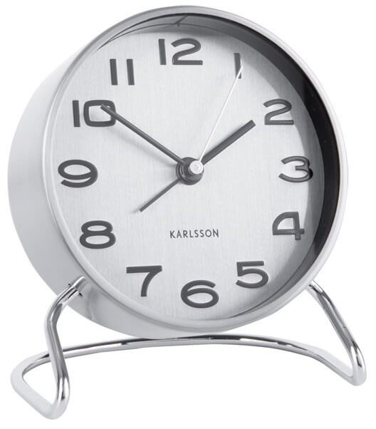 Budíky Karlsson Budík Clock Classical KA5763SI Budíky Karlsson Budík Clock Classical KA5763SI - Hodiny a budíky Budíky