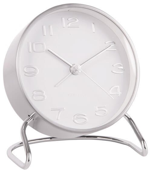 Budíky Karlsson Budík Clock Classical KA5763WH Budíky Karlsson Budík Clock Classical KA5763WH - Hodiny a budíky Budíky