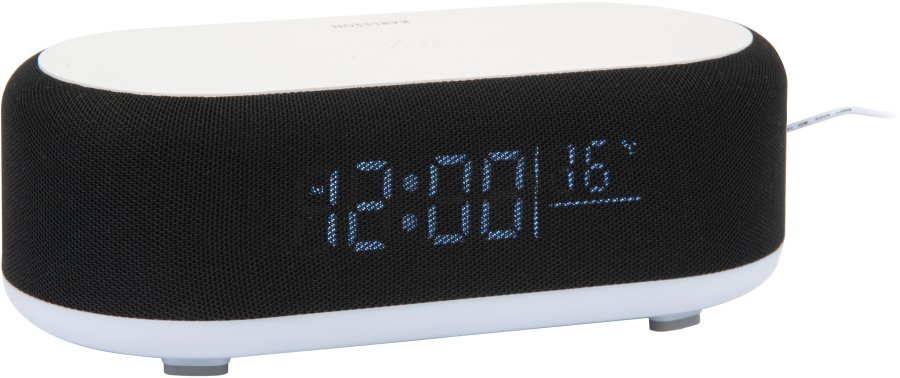 Budíky Karlsson Budík s&nbsp;Bluetooth reproduktorem 6033BK - Hodiny a&nbsp;budíky Budíky