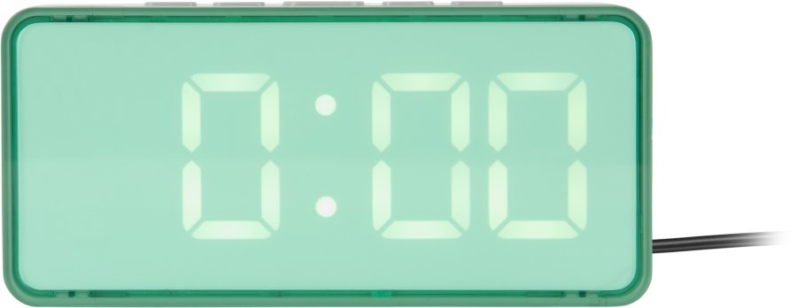 Budíky Karlsson Dizajnové LED hodiny - budík 6040GR - Hodiny a&nbsp;budíky Budíky