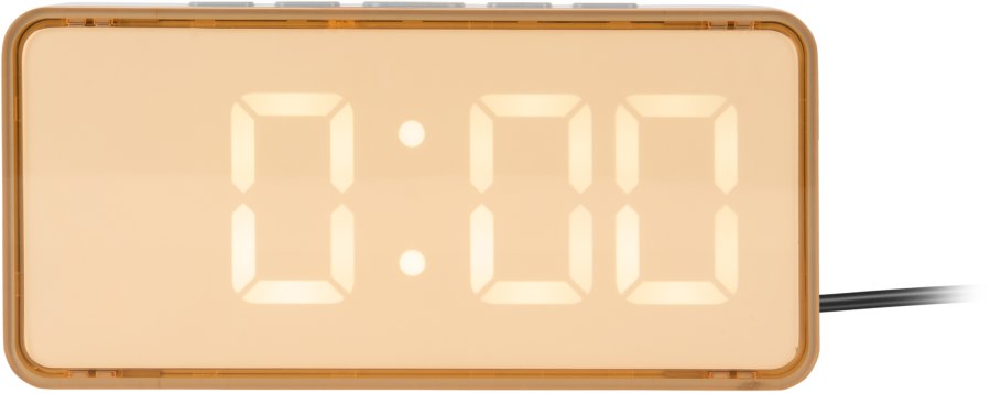 Budíky Karlsson Dizajnové LED hodiny - budík 6040LY