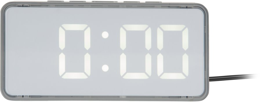 Budíky Karlsson Dizajnové LED hodiny - budík 6040WH
