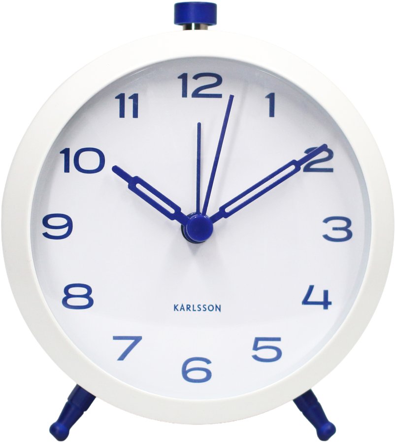 Budíky Karlsson Designový budík 6143BL - Hodiny a&nbsp;budíky Budíky