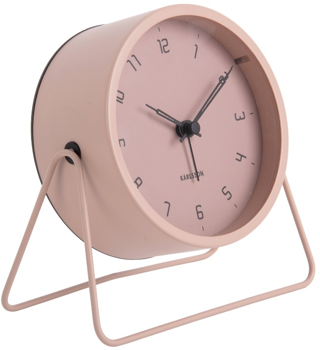 Budíky Karlsson Designový budík KA5952PI - Hodiny a&nbsp;budíky Budíky