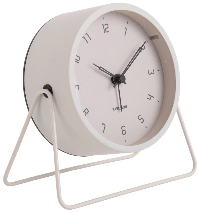 Budíky Karlsson Designový budík KA5952WG - Hodiny a&nbsp;budíky Budíky