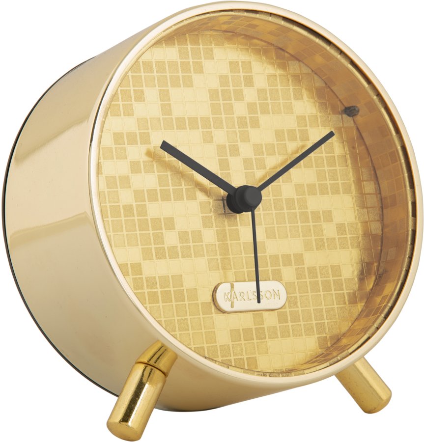 Budíky Karlsson Designový budík KA6004GD - Hodiny a&nbsp;budíky Budíky