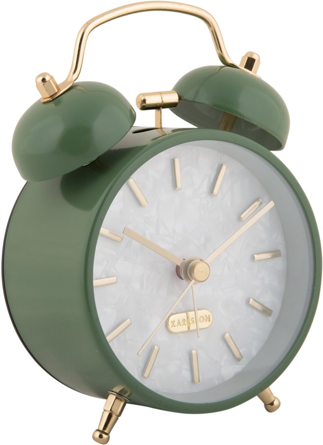 Budíky Karlsson Designový budík KA6009DG - Hodiny a&nbsp;budíky Budíky