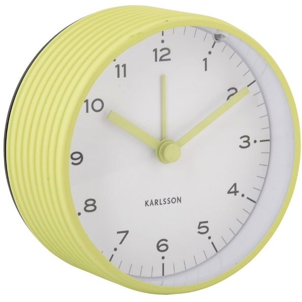 Budíky Karlsson Designový budík KA6010GR - Hodiny a&nbsp;budíky Budíky