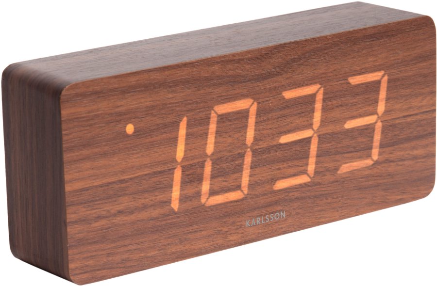 Budíky Karlsson Designový LED budík - hodiny KA5654DW Budíky Karlsson Designový LED budík - hodiny KA5654DW - Hodiny a budíky Budíky