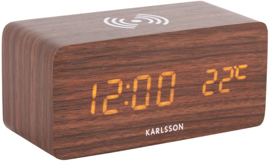 Budíky Karlsson Designový LED budík - hodiny KA5933DW - Hodiny a&nbsp;budíky Budíky