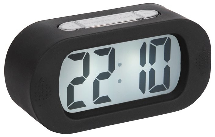 Budíky Karlsson Digitální budík KA5753BK - Hodiny a&nbsp;budíky Budíky