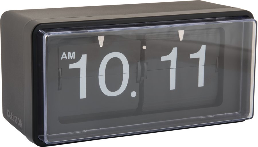 Budíky Karlsson Digitální stolní hodiny s&nbsp;nabíječkou smartphonů 6055BK - Hodiny a&nbsp;budíky Budíky