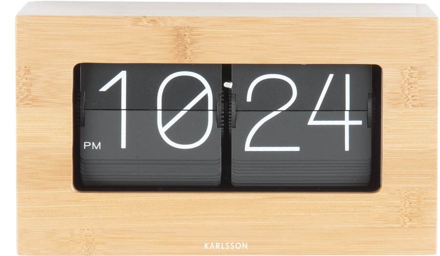 Budíky Karlsson Flip Překlápěcí hodiny KA5620WD