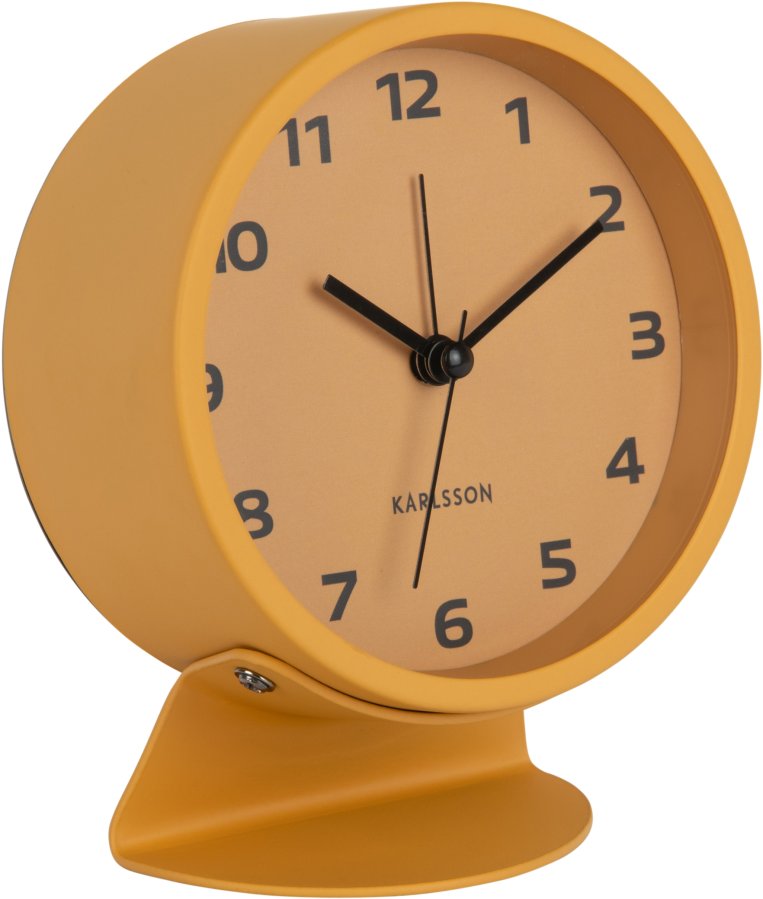 Budíky Karlsson Stolní hodiny s&nbsp;budíkem 6082YE - Hodiny a&nbsp;budíky Budíky
