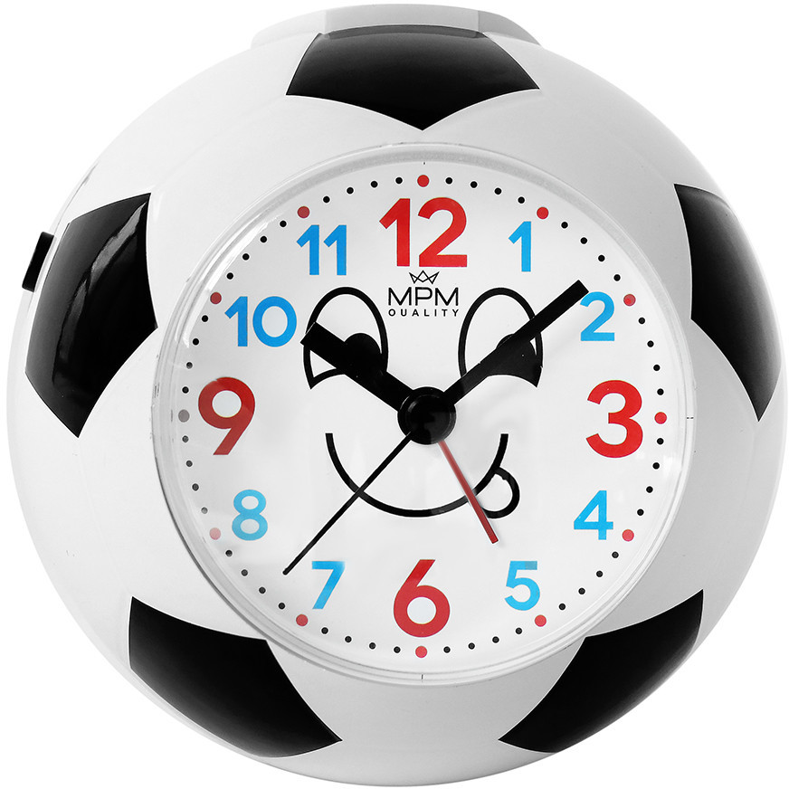 Budíky MPM Quality MPM dětský budík Kickoff Timekeeper C01.4371.B - Hodiny a&nbsp;budíky Budíky