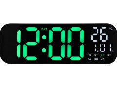Meteostanice JVD Digitální nástěnné hodiny DH9016.1