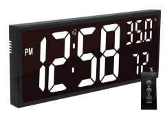 Meteostanice JVD Digitální hodiny s teploměrem a vlhkoměrem DH309.1