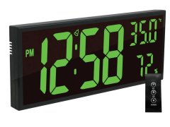 Meteostanice JVD Digitální hodiny s teploměrem a vlhkoměrem DH309.3