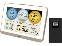 Meteostanice JVD Rádiem řízená meteorologická stanice RB3409