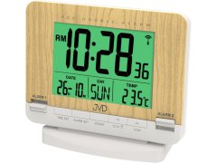 Meteostanice JVD Rádiem řízený budík s teploměrem RB9242.1