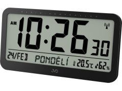 Meteostanice JVD Digitální hodiny s teploměrem a vlhkoměrem RB9359.1