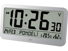 Meteostanice JVD Digitální hodiny s teploměrem a vlhkoměrem RB9359.2