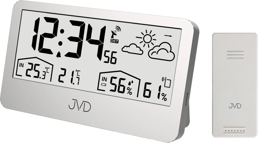Meteostanice JVD Rádiem řízená meteorologická stanice RB3407.2