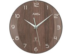 AMS Design Nástěnné hodiny rádiově řízené 5558 7373809