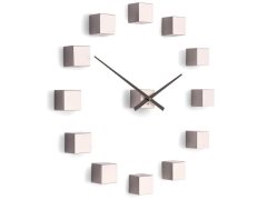 Nástěnné hodiny Future Time Nalepovací hodiny Cubic Pink FT3000PI