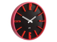 Nástěnné hodiny Future Time Numbers FT6010BK