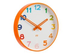 Nástěnné hodiny Future Time Rainbow orange FT5010OR