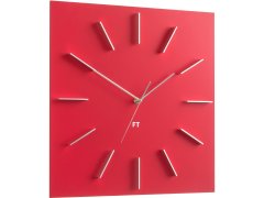 Nástěnné hodiny Future Time Square Red FT1010RD