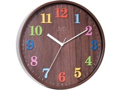 JVD Nástěnné hodiny s&nbsp;plynulým chodem HA49.2 7370208