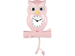 Nástěnné hodiny JVD Designové dětské hodiny - Sova HE21.1