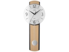 Nástěnné hodiny JVD Nástěnné kyvadlové hodiny s&nbsp;plynulým chodem NS22017/68