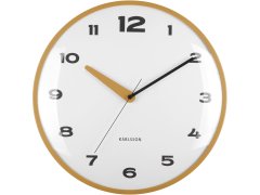 Karlsson Designové nástěnné hodiny 6028YE 7474407