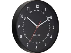 Karlsson Designové nástěnné hodiny 6038BK 7474402