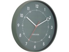 Karlsson Designové nástěnné hodiny 6038GR 7474398