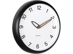 Karlsson Designové nástěnné hodiny 6043BK 7474410