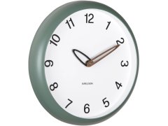 Karlsson Designové nástěnné hodiny 6043GR 7474762
