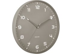 Karlsson Designové nástěnné hodiny 6053GY 7474760