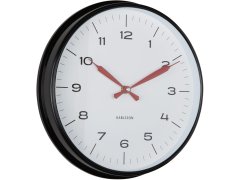 Karlsson Designové nástěnné hodiny 6056BK 7474753